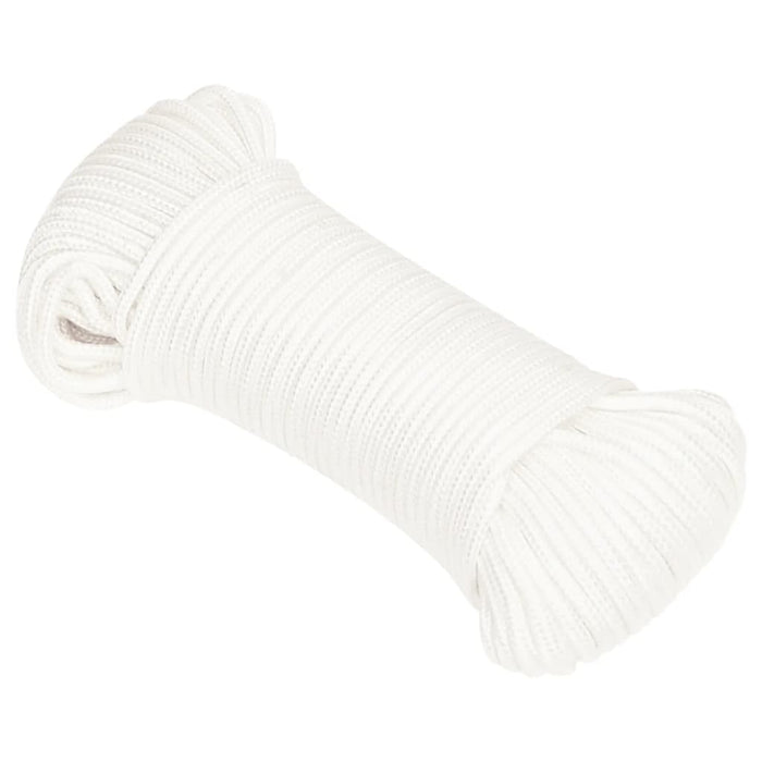 Frânghie de barcă, alb complet, 5 mm, 100 m, polipropilenă - WALTI WALTI