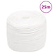 Frânghie de barcă, alb complet, 6 mm, 25 m, polipropilenă - WALTI WALTI