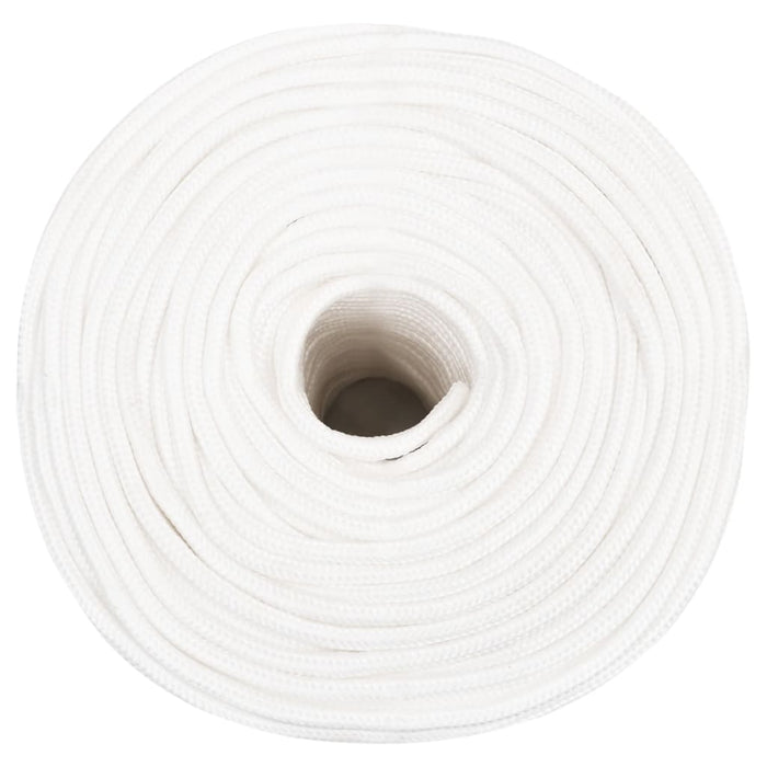 Frânghie de barcă, alb complet, 10 mm, 100 m, polipropilenă - WALTI WALTI