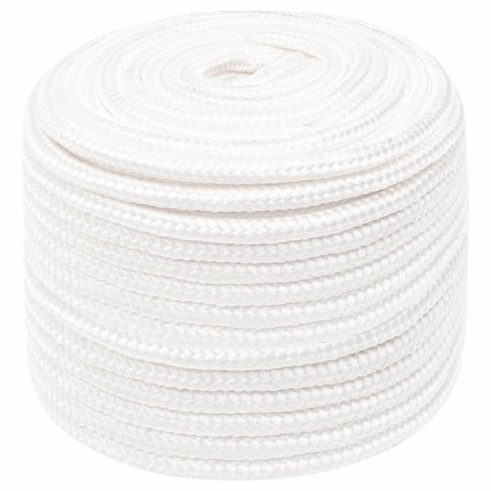 Frânghie de barcă, alb complet, 12 mm, 250 m, polipropilenă - WALTI WALTI