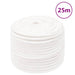 Frânghie de barcă, alb complet, 14 mm, 25 m, polipropilenă - WALTI WALTI