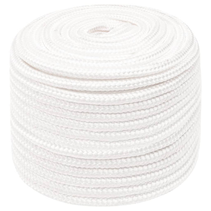 Frânghie de barcă, alb complet, 14 mm, 250 m, polipropilenă - WALTI WALTI