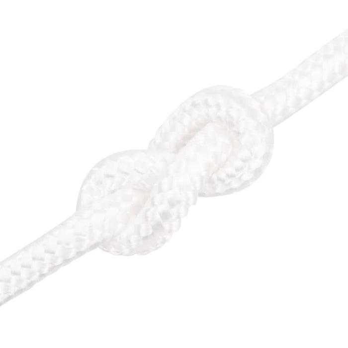 Frânghie de barcă, alb complet, 18 mm, 100 m, polipropilenă - WALTI WALTI