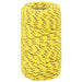 Frânghie de barcă, galben, 2 mm, 50 m, polipropilenă - WALTI WALTI