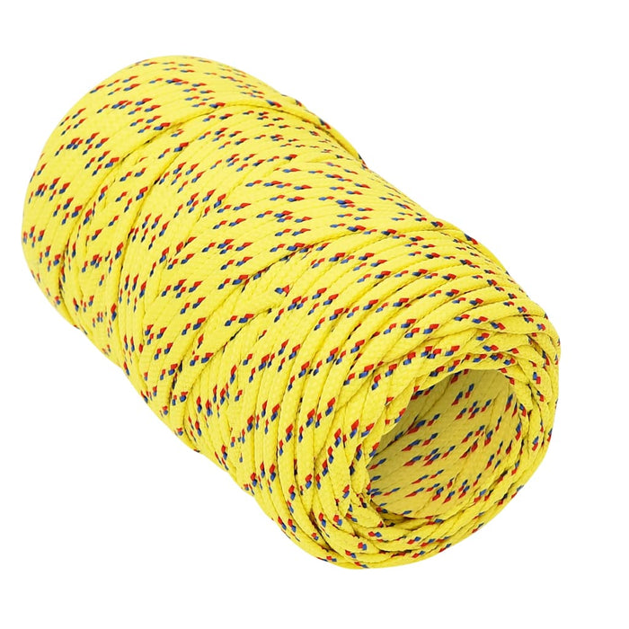 Frânghie de barcă, galben, 2 mm, 50 m, polipropilenă - WALTI WALTI