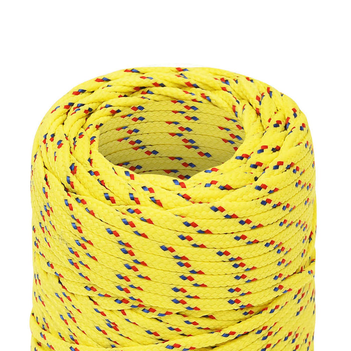 Frânghie de barcă, galben, 2 mm, 50 m, polipropilenă - WALTI WALTI