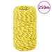 Frânghie de barcă, galben, 2 mm, 250 m, polipropilenă - WALTI WALTI