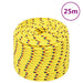 Frânghie de barcă, galben, 12 mm, 25 m, polipropilenă - WALTI WALTI
