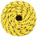 Frânghie de barcă, galben, 12 mm, 250 m, polipropilenă - WALTI WALTI