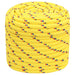Frânghie de barcă, galben, 16 mm, 50 m, polipropilenă - WALTI WALTI
