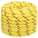 Frânghie de barcă, galben, 20 mm, 100 m, polipropilenă - WALTI WALTI