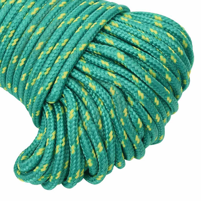 Frânghie de barcă, verde, 4 mm, 500 m, polipropilenă - WALTI WALTI