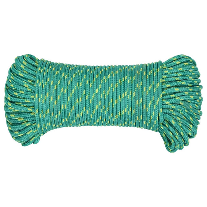 Frânghie de barcă, verde, 5 mm, 500 m, polipropilenă - WALTI WALTI