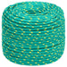 Frânghie de barcă, verde, 6 mm, 50 m, polipropilenă - WALTI WALTI