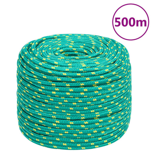 Frânghie de barcă, verde, 10 mm, 500 m, polipropilenă - WALTI WALTI