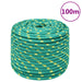 Frânghie de barcă, verde, 12 mm, 100 m, polipropilenă - WALTI WALTI