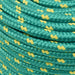 Frânghie de barcă, verde, 14 mm, 250 m, polipropilenă - WALTI WALTI