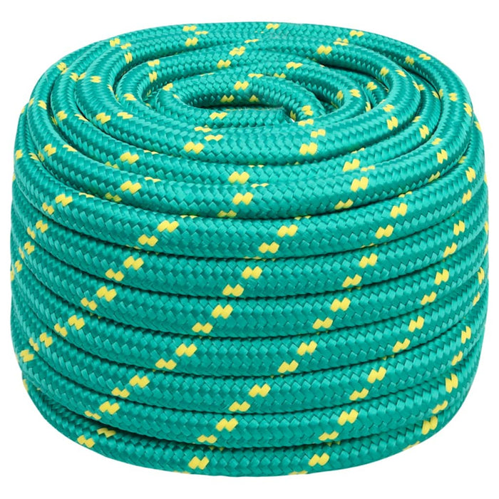 Frânghie de barcă, verde, 20 mm, 25 m, polipropilenă - WALTI WALTI