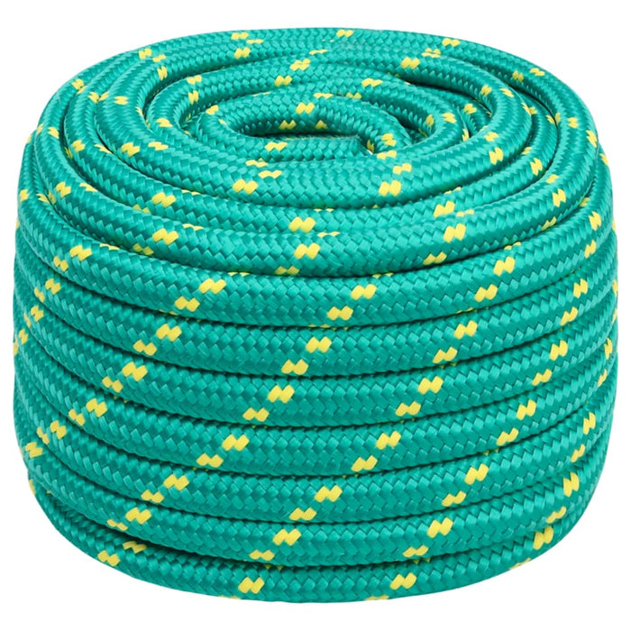 Frânghie de barcă, verde, 20 mm, 50 m, polipropilenă - WALTI WALTI
