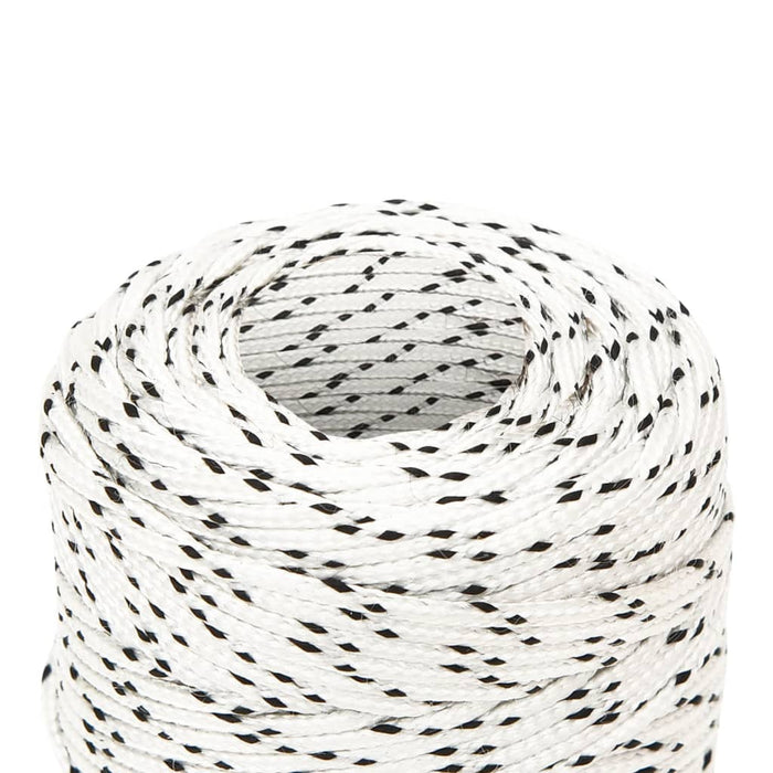 Frânghie împletită pentru barcă, alb, 2 mm x 250 m, poliester - WALTI WALTI