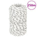 Frânghie împletită pentru barcă, alb, 2 mm x 250 m, poliester - WALTI WALTI