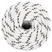 Frânghie împletită pentru barcă, alb, 14 mm x 25 m, poliester - WALTI WALTI