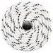 Frânghie împletită pentru barcă, alb, 14 mm x 100 m, poliester - WALTI WALTI