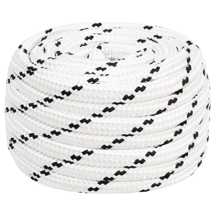 Frânghie de lucru, alb, 16 mm, 100 m, poliester - WALTI WALTI