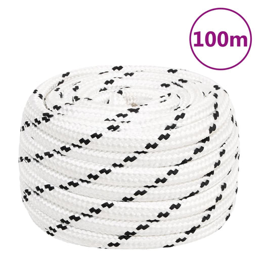 Frânghie de lucru, alb, 18 mm, 100 m, poliester - WALTI WALTI