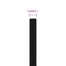 Frânghie de lucru, negru, 5 mm, 25 m, poliester - WALTI WALTI
