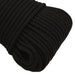 Frânghie de lucru, negru, 5 mm, 500 m, poliester - WALTI WALTI