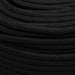 Frânghie de lucru, negru, 8 mm, 25 m, poliester - WALTI WALTI