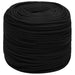 Frânghie de lucru, negru, 10 mm, 250 m, polipropilenă - WALTI WALTI
