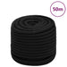 Frânghie de lucru, negru, 18 mm, 50 m, poliester - WALTI WALTI