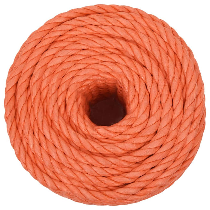 Frânghie de lucru, portocaliu, 10 mm, 25 m, polipropilenă - WALTI WALTI