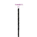 Frânghie de lucru, negru, 3 mm, 50 m, polipropilenă - WALTI WALTI