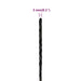 Frânghie de lucru, negru, 3 mm, 250 m, polipropilenă - WALTI WALTI