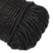 Frânghie de lucru, negru, 6 mm, 500 m, polipropilenă - WALTI WALTI