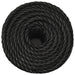 Frânghie de lucru, negru, 12 mm, 250 m, polipropilenă - WALTI WALTI