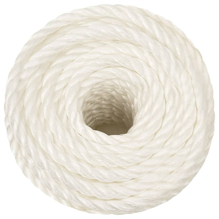 Frânghie de lucru, Alb, 10 mm, 50 m, polipropilenă - WALTI WALTI