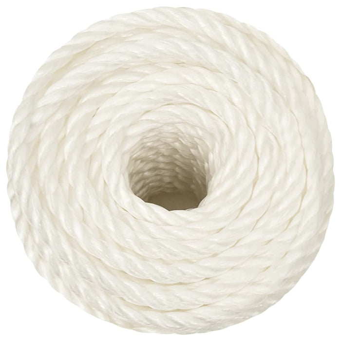 Frânghie de lucru, Alb, 14 mm, 25 m, polipropilenă - WALTI WALTI