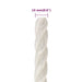 Frânghie de lucru, Alb, 14 mm, 50 m, polipropilenă - WALTI WALTI