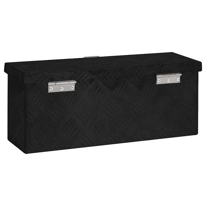 Cutie de depozitare, negru, 50x15x20,5 cm, aluminiu - WALTI WALTI