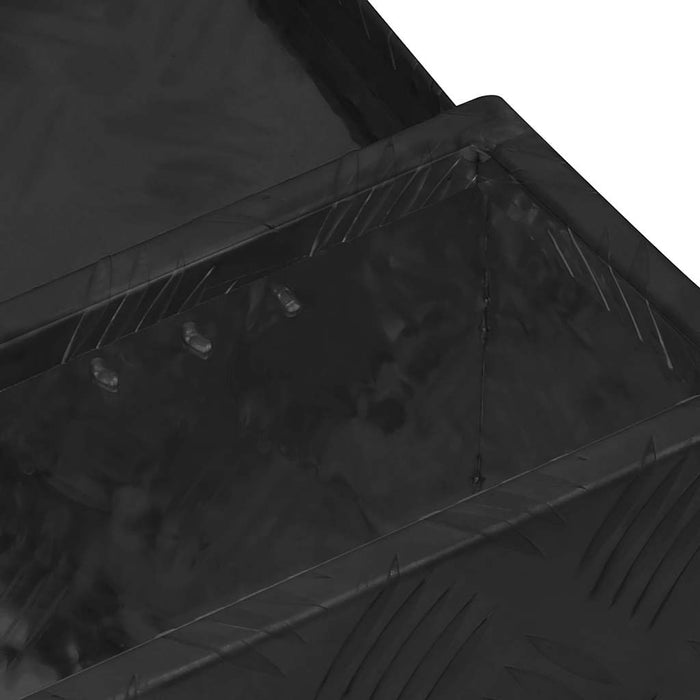 Cutie de depozitare, negru, 50x15x20,5 cm, aluminiu - WALTI WALTI
