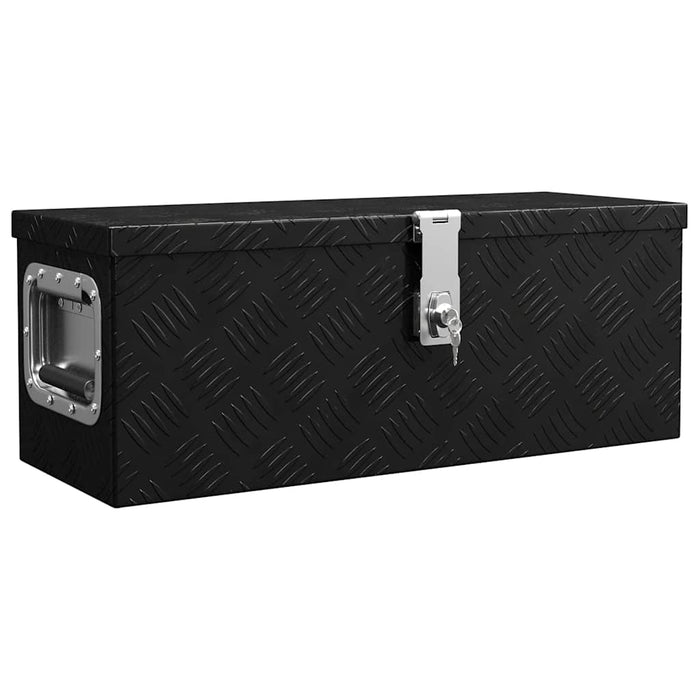 Cutie de depozitare, negru, 60x23,5x23 cm, aluminiu - WALTI WALTI