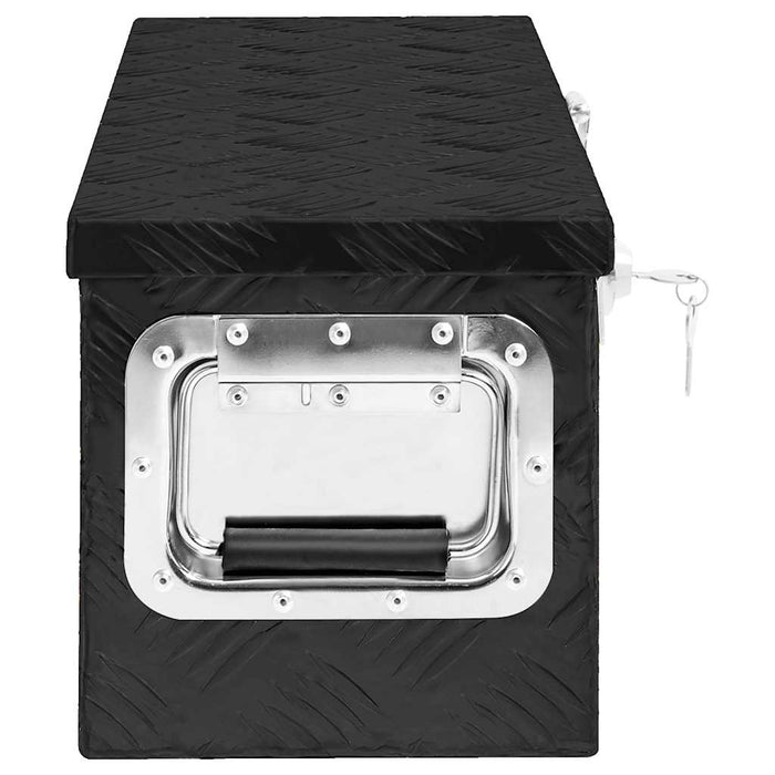 Cutie de depozitare, negru, 60x23,5x23 cm, aluminiu - WALTI WALTI