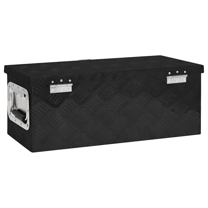 Cutie de depozitare, negru, 60x23,5x23 cm, aluminiu - WALTI WALTI