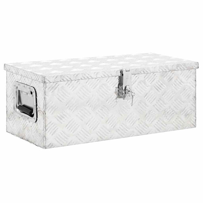 Cutie de depozitare, argintiu, 70x31x27 cm, aluminiu - WALTI WALTI