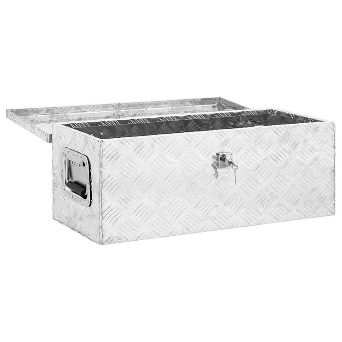 Cutie de depozitare, argintiu, 70x31x27 cm, aluminiu - WALTI WALTI