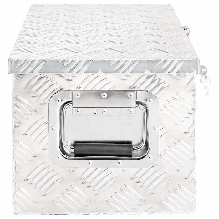 Cutie de depozitare, argintiu, 70x31x27 cm, aluminiu - WALTI WALTI